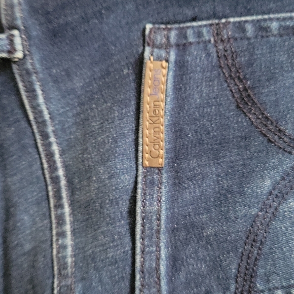 CALVIN KLEIN~ "Sculpted Skinny" Jeans, Blue, 30 - Picture 7 of 9